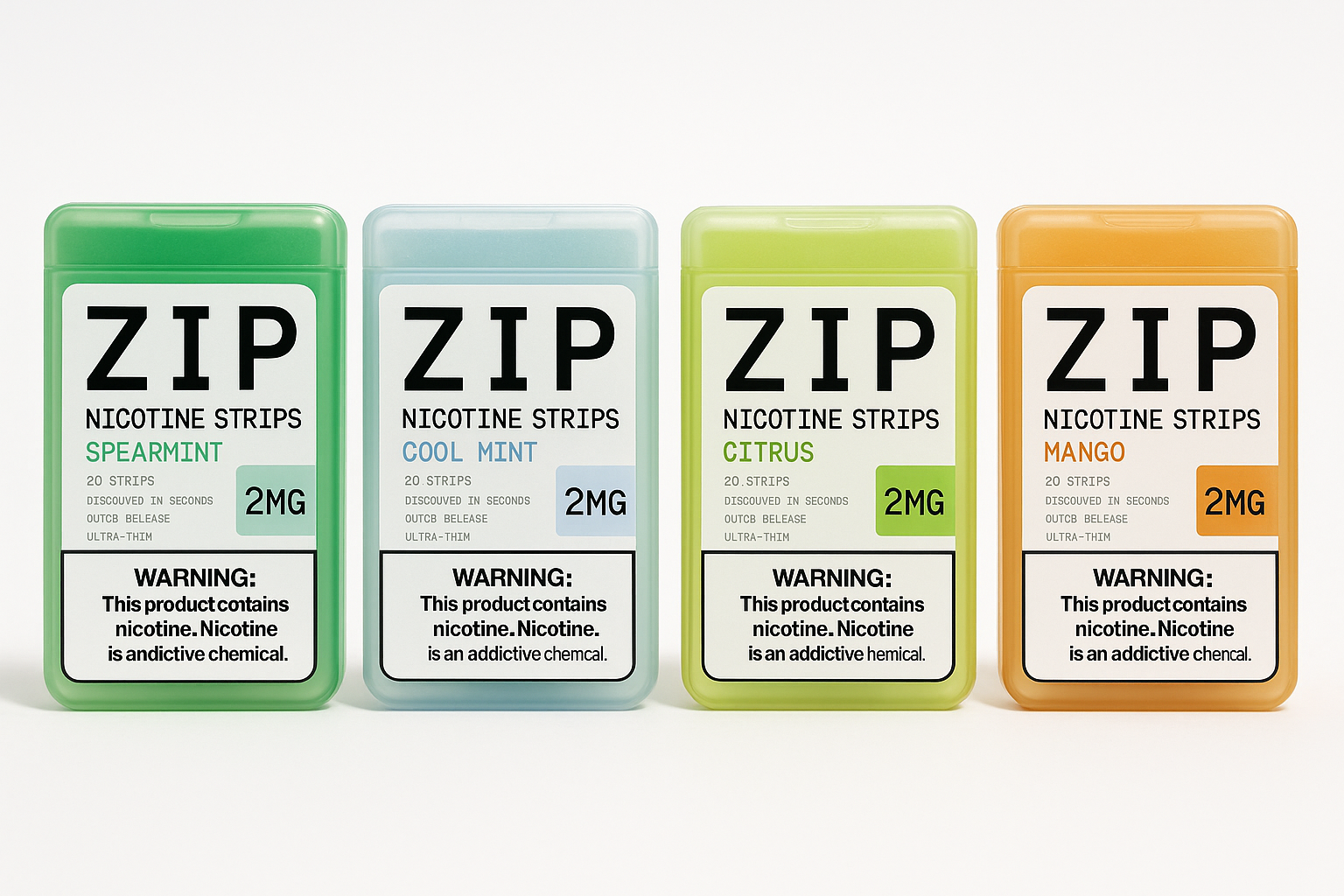 ZIP Nicotine Strips